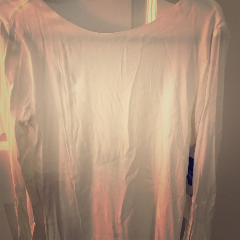 Lulus White Long Sleeve Dress